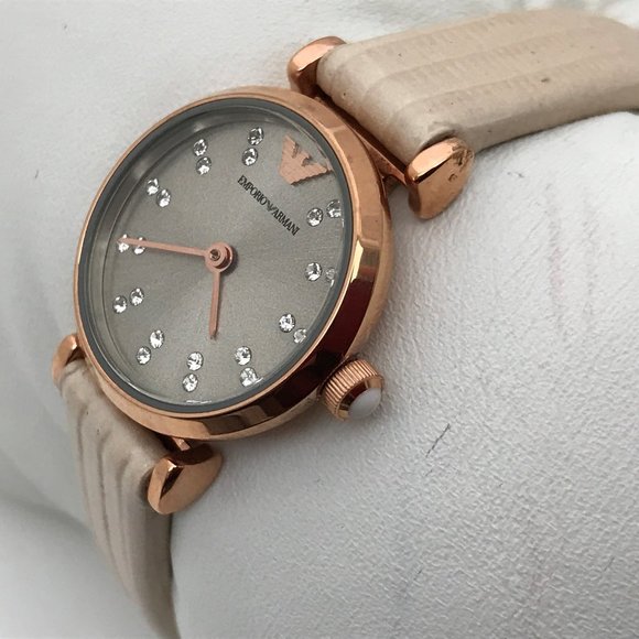 Emporio Armani Accessories - Emporio Armani Women Watch AR1762 Genuine Leather